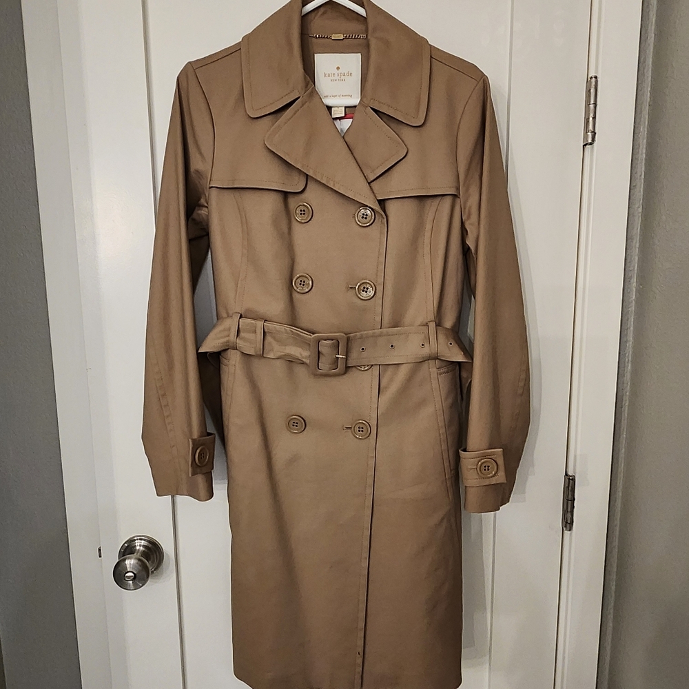 Kate Spade Tan Trench Coat